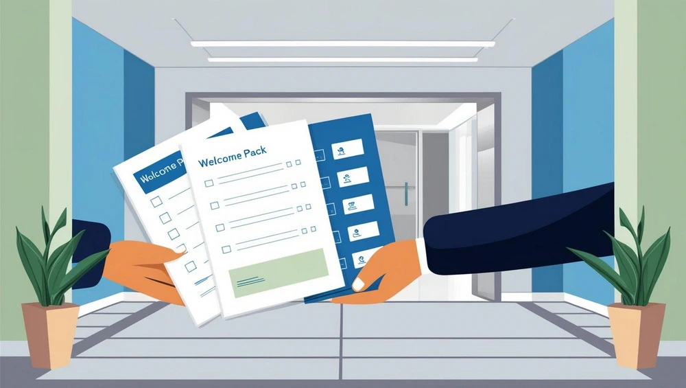 نامه خوشامدگویی به ساکنین جدید و چکلیست اطلاعات ضروری برای مدیران