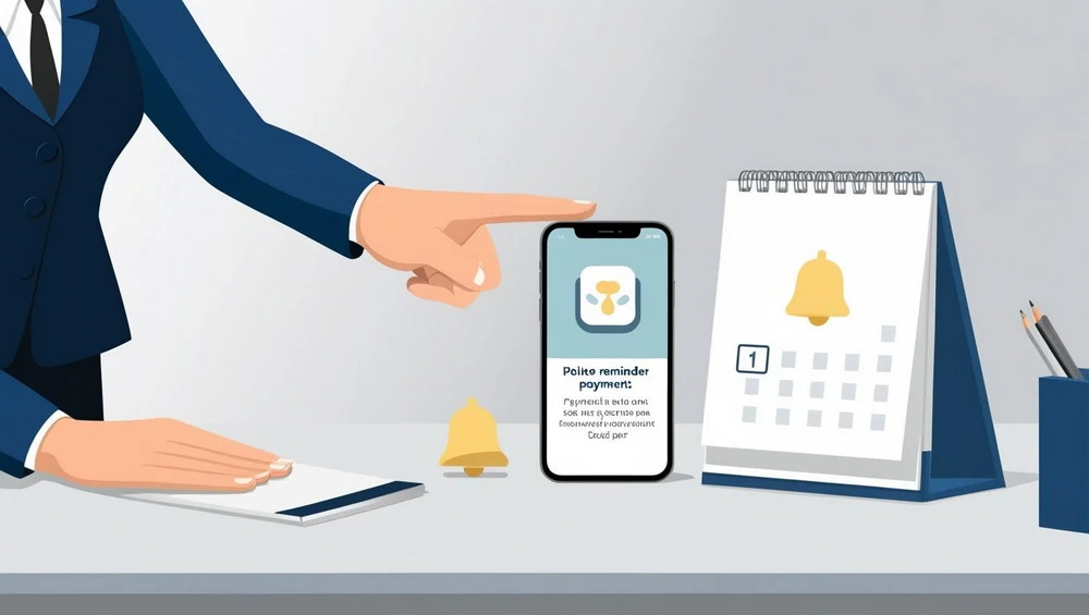 نوشتن یادآوری محترمانه برای پرداخت شارژ معوق ساختمان