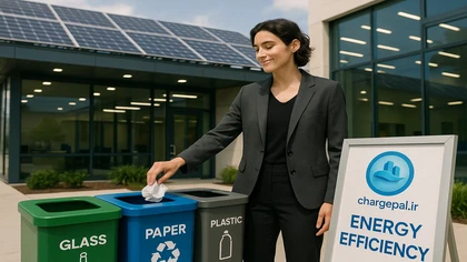 مدیریت بهینه انرژی و چالش‌های تفکیک و پسماند در ساختمان‌های بزرگ تجاری و اداری