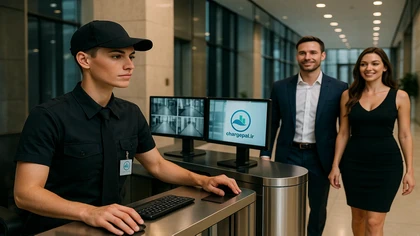 استراتژی‌های جامع افزایش امنیت فیزیکی (نگهبانی، کنترل تردد) و سایبری در مجتمع‌های تجاری و اداری