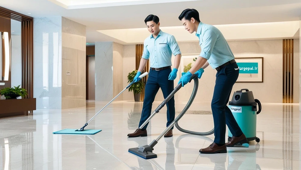 استانداردسازی و بهینه‌سازی نظافت و بهداشت مشاعات مجتمع